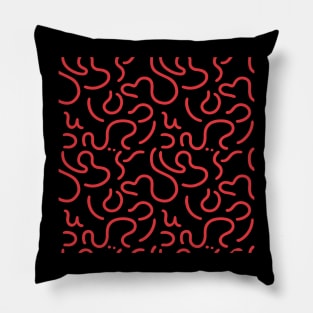 Squiggle Symphony Pillow