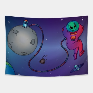 Space Zine Tapestry