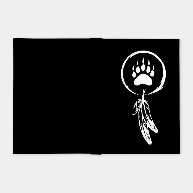 Bear Paw 1 American Indian Notebook Teepublic