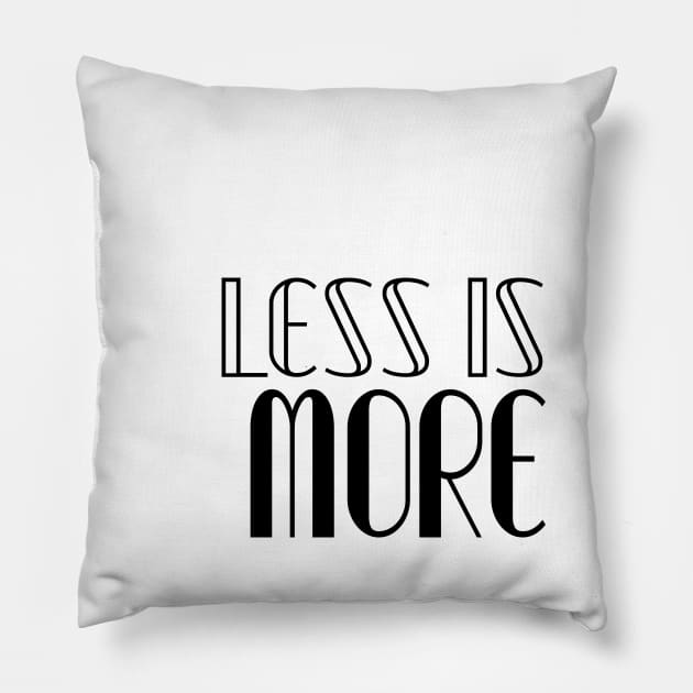 Minimalist design Pillow by Cherubic