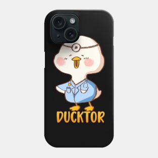 Cute duck doctor - ducktor Phone Case