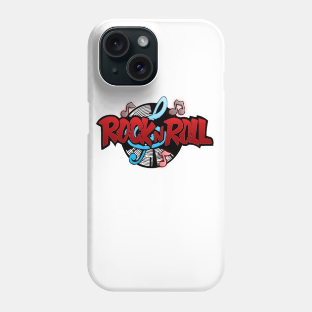 Rock n Roll Phone Case by nikovega21