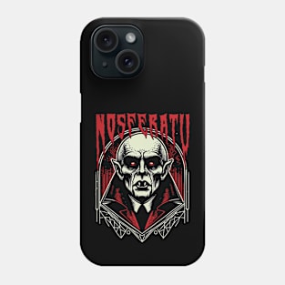 Nosferatu Horror Style Original Art Phone Case