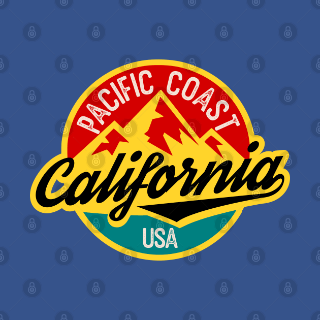 California badge pacific coast by SpaceWiz95