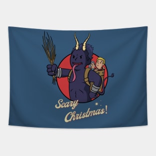 Krampus Boy Tapestry