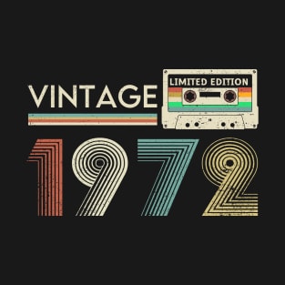 Vintage 1972 Limited Cassette T-Shirt