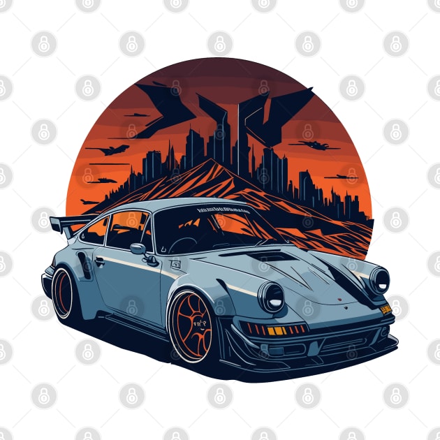 Porsche 911 GT 3 Turbo Classic Car by Cruise Dresses