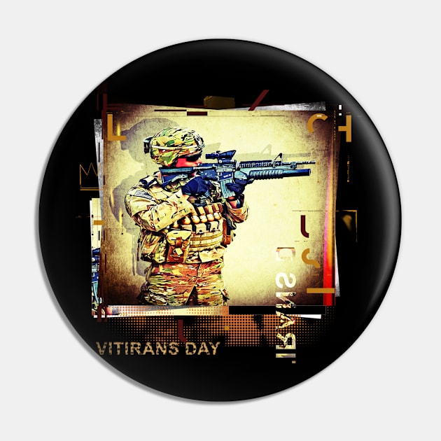 Veterans Day Pin by remixer2020