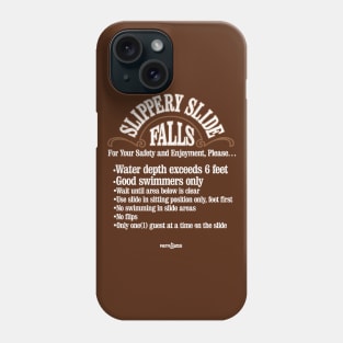 Slippery Slide Falls Phone Case