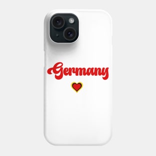 Germany: I love Germany  Deutschland Phone Case