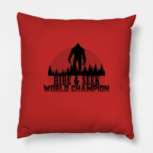 Hide and Seek World Champion Sasquatch Pillow