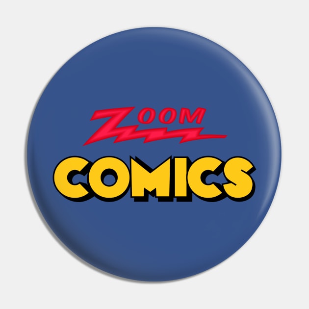 Zoom Comics Pin by GodPunk