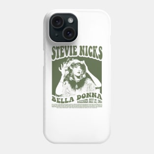 Stevie Nicks Vintage Rock Music 2023 Tour Live in Concert Phone Case