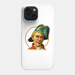 Nordic blond man with mustache Phone Case