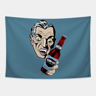 Blood Red Vampire Ale Tapestry