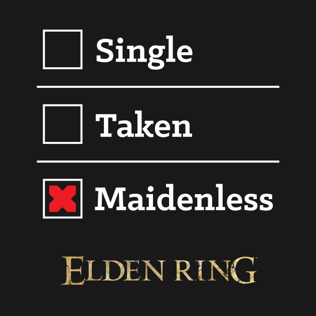 Elden Ring Maidenless Fan tee by Credible Studios