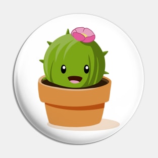 Happy cactus Pin