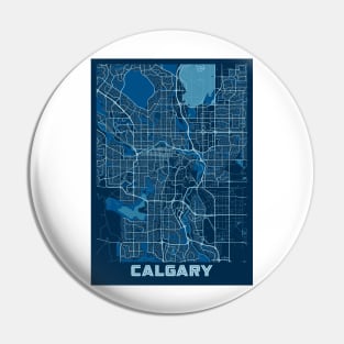 Calgary - Canada Peace City Map Pin