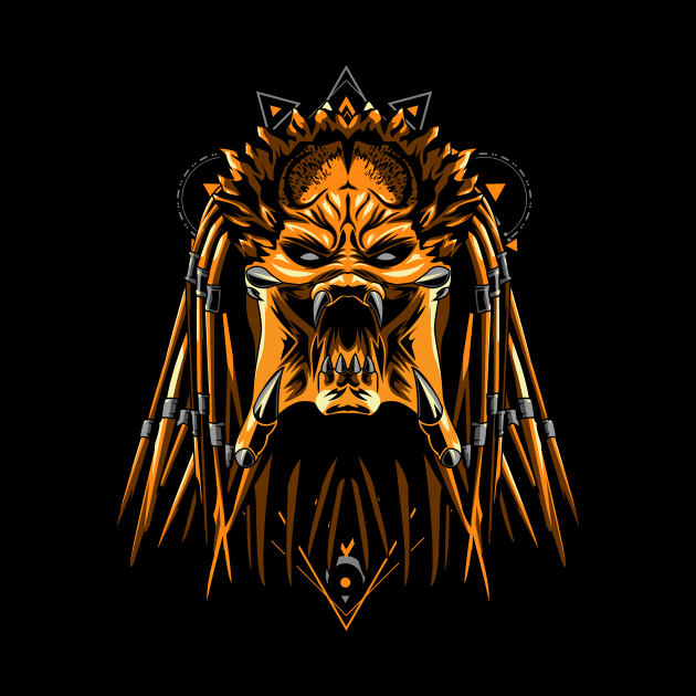 gold predator by SHINIGAMII