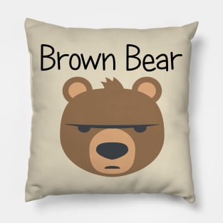 Brown Bear Pillow