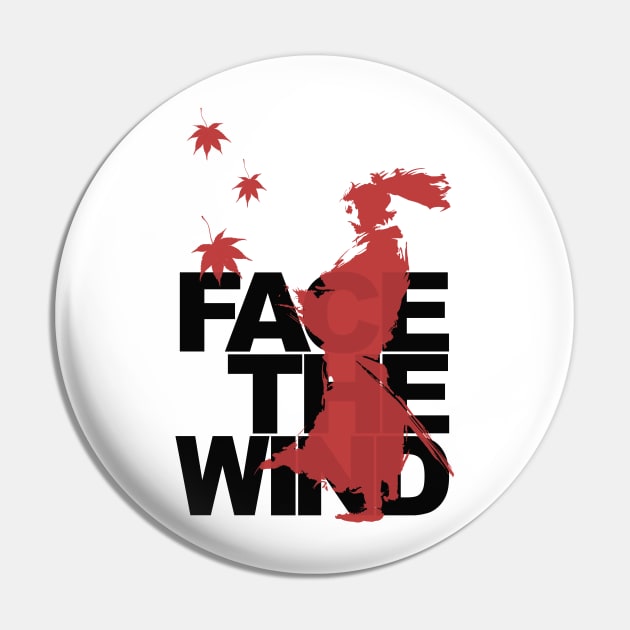 Face The Wind Pin by AnthemTheFaux