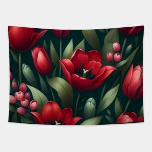 Tulip Flower Tapestry