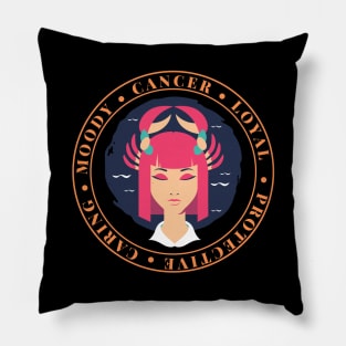 Cancer zodiac Pillow