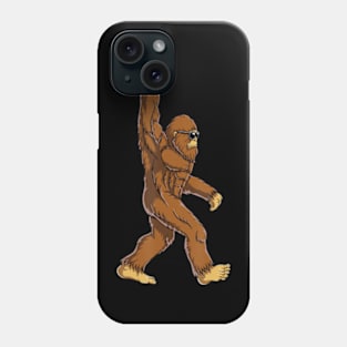 Bigfoot Rock On Sasquatch Rock And Roll Men Phone Case