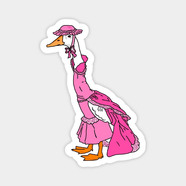 Elegant Duck Magnet by imphavok