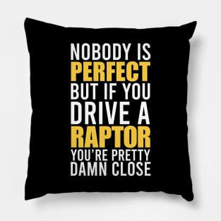 Raptor Owners Pillow