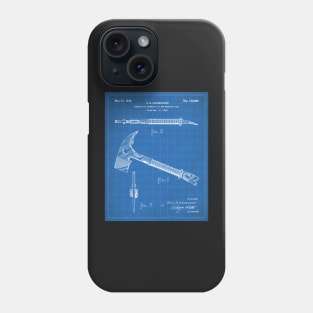 Firemans Axe Patent - Fire Fighter Art - Blueprint Phone Case