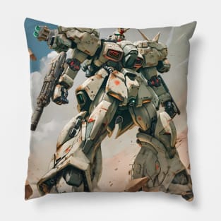 Winged Warriors: Gundam Wing, Mecha Epic, and Anime-Manga Legacy Unleashed Pillow