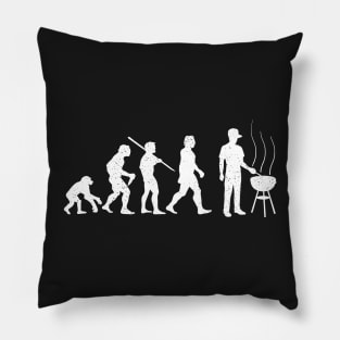 BBQ Evolution Grill Expert Funny Family Braai Pillow