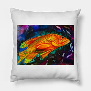 coral trout Pillow