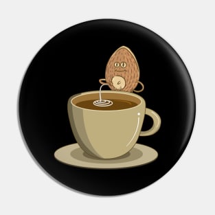 Vegan Vaganer Almond Milk Organic Milk Coffee Pin