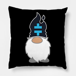 Theta Crypto Gnome Retirement Plan Funny Hodl Pillow