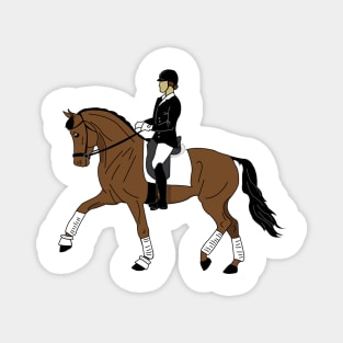 Dressage Rider Magnet