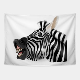 Funny Zebra Tapestry