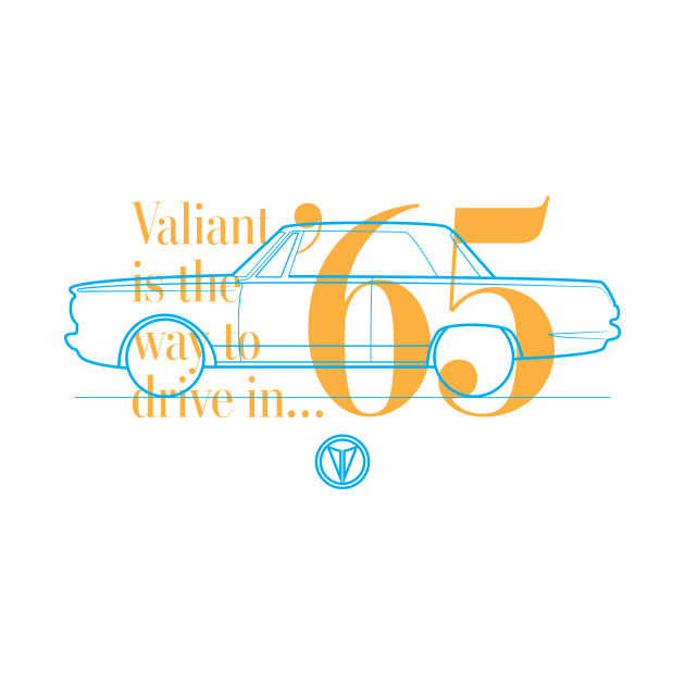 65 Valiant (Coupe) - The Way to Drive by jepegdesign