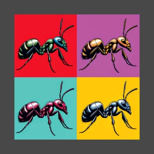 Pop Silky Ant Art - Cool Insect T-Shirt