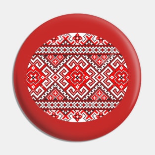 Slavic ethnic pattern Pin