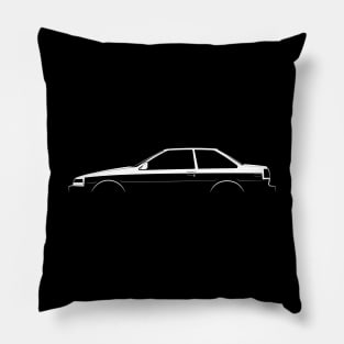 Toyota Corolla GT-S Sport Coupe (AE86) Silhouette Pillow