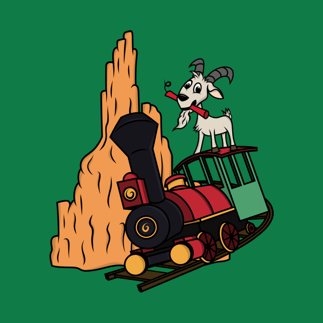 Big Thunder Goat by Ryan Bray Art