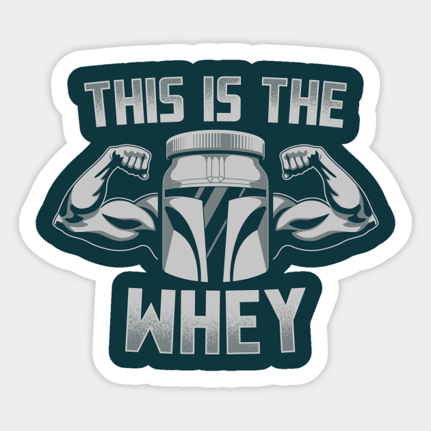 This Is The Whey - Gym - Sticker
