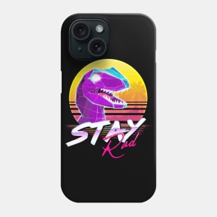 Stay Rad Raptor Dinosaur Phone Case