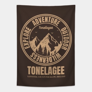 Mountain Hike In Tonelagee Ireland, Hiker’s HikingTrails Tapestry