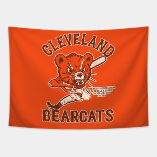 Defunct Cleveland Bearcats Baseball Team Tapestry