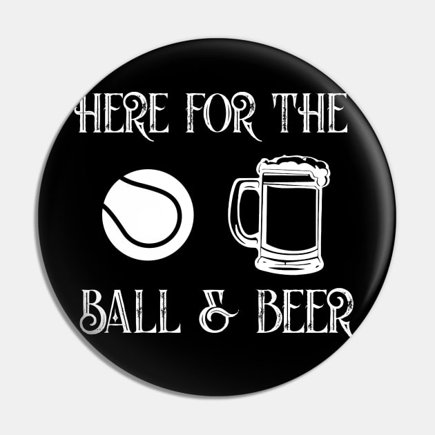 Balls & beer funny tennis alley sport drinking Pin by MarrinerAlex