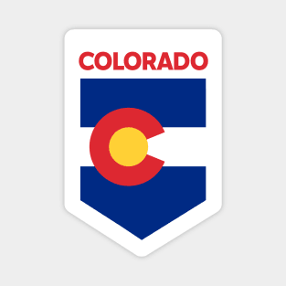 Colorado State Flag Emblem Magnet