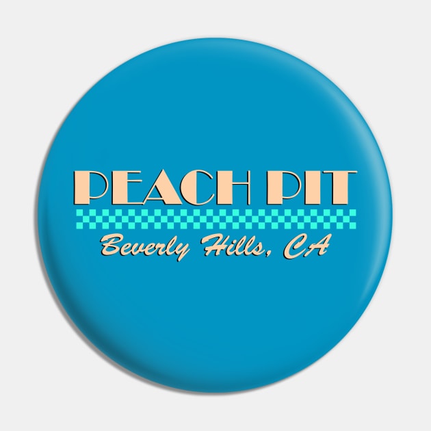 Peach Pit Pin by Scum_and_Villainy